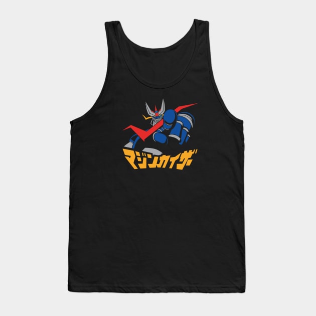 061 Great Mazinger Finger Tank Top by Yexart